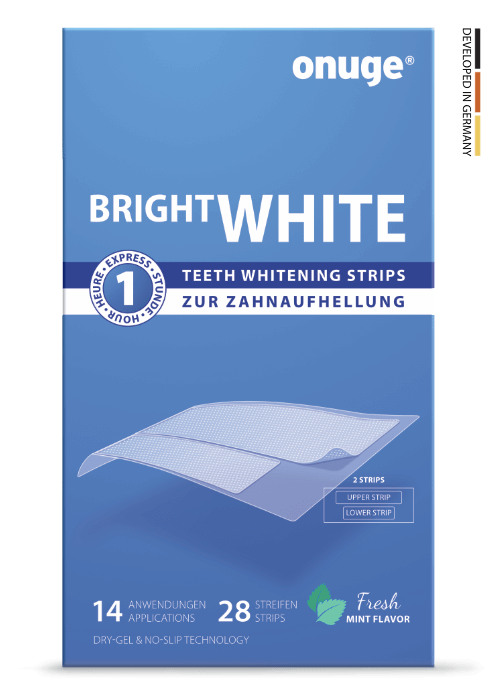 Onuge Bright White-Strips | 28 Streifen (14 Tage)