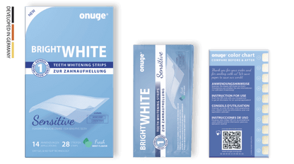Onuge Bright White Sensitive | 28 Streifen (14 Tage)