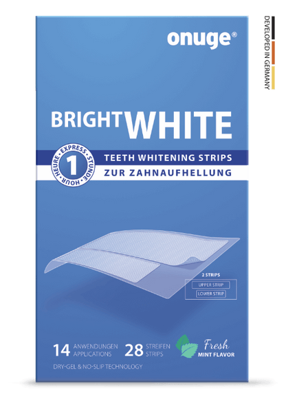 Onuge Bright White-Strips | 28 Streifen (14 Tage)