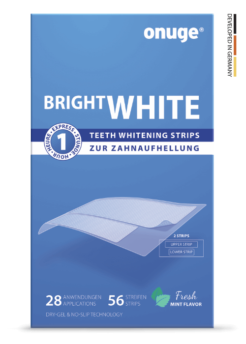 Onuge Bright White-Strips | 56 Streifen (28 Tage)