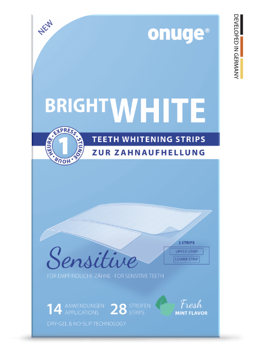 Onuge Bright White Sensitive | 28 Streifen (14 Tage)